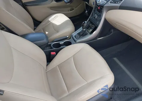 2015 Hyundai Elantra Limited from USA, damaged, VIN KMHDH4AE9FU456233